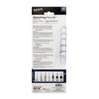 Mont Marte Signature Graphite Pencils - Sketching 10pc- alt image 0