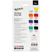 Mont Marte Intro Paint Set - Professional Oil Paint 8pc x 18ml- alt image 0