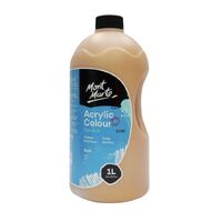 Mont Marte Signature Acrylic Paint Pump Bottle 1L - Gold- alt image 0