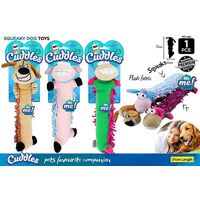Dog Pet Puppy Cuddles Plush Chew Sound Squeaky Training Toy 31cm - Randomly Selected- alt image 0
