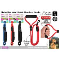 Nylon Dog Lead with Comfort Grip Handle 120cm - Randomly Selected- alt image 0