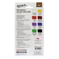 Mont Marte Intro Paint Set - Dimension Acrylic Paint 8pc x 18ml- alt image 0