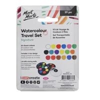 Mont Marte Paint Set - Watercolour Travel Disc 18pc- alt image 0