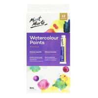Mont Marte Premium Paint Set - Watercolour Paint 12pc x 8ml- alt image 0
