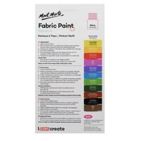 Mont Marte Signature Fabric Paints 12pc x 20ml- alt image 0