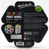Mont Marte Kids - Tempera Stackable Paint Wheel Vivid 6pc- alt image 0