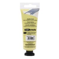 Mont Marte Metallic Acrylic Paint 50ml - Yellow- alt image 0