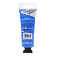 Mont Marte Metallic Acrylic Paint 50ml - Phthalo Blue- alt image 0