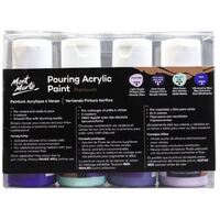 Mont Marte Premium Pouring Acrylic Paint 60ml 4pc Set - Ethereal- alt image 0