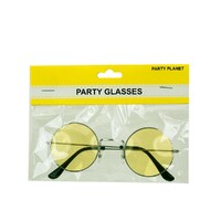 Yellow Hippie Glasses- alt image 0