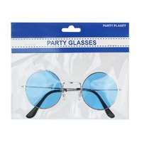 Blue Hippie Glasses- alt image 0