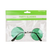 Green Hippie Glasses- alt image 0