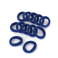 Elastic Hair Bands 5cm - Blue 12 Pack- alt image 0
