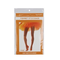 Fishnet Stockings Orange- alt image 0