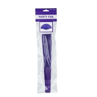 Hand Fan - Purple- alt image 0