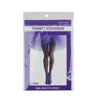 Fishnet Stockings Purple- alt image 0