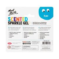 Mont Marte Kids - Scented Sparkly Gel 3pc x 37ml- alt image 0