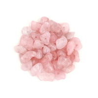 Natural Gemstone Beads Rose Quartz 20g- alt image 0