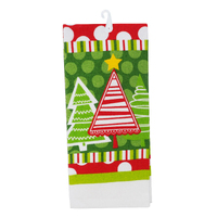 Cotton Christmas Tea Towels- alt image 0