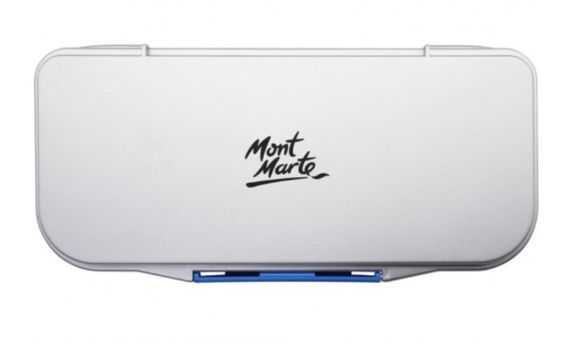 Mont Marte Palette - Air Tight Watercolour Palette Large 18 Slot- alt image 1