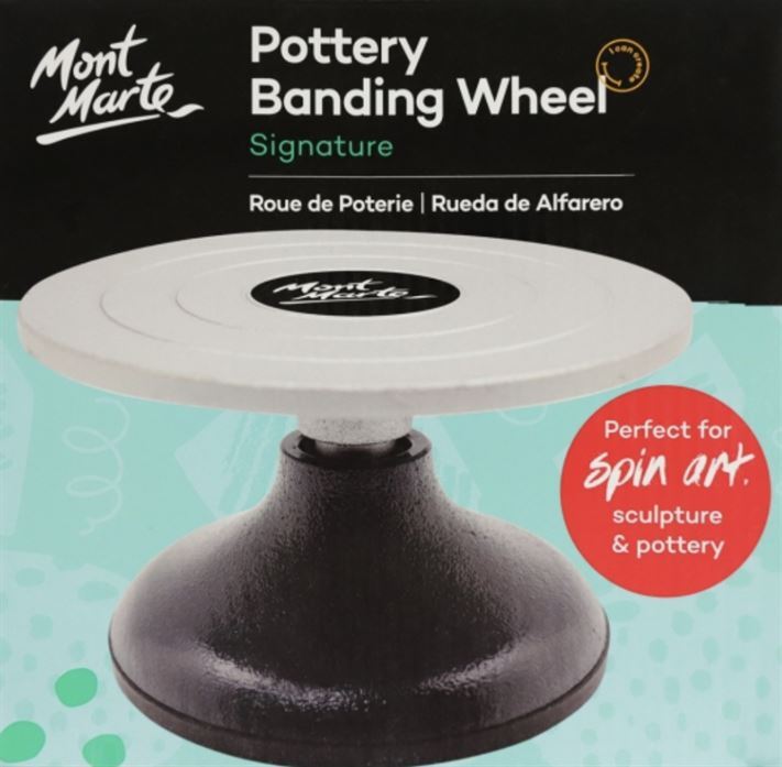 Mont Marte Sculpting - Pottery Banding Wheel 18cm - Buy Arts