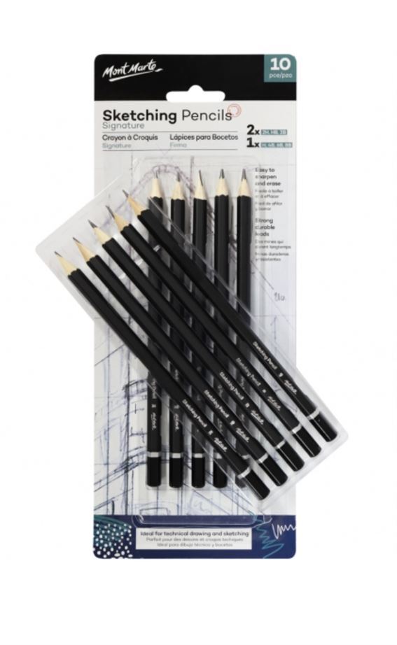 Pro Art Color Pencil Set 10pc