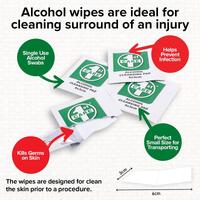 Alcohol Cleansing Wipes 30 Pack- alt image 1