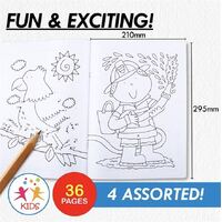 Children's Activity Book with Colouring, Mazes, Puzzles and Much More - Randomly Selected- alt image 1