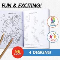 Kids Activity Pad Book A6 96pages - Randomly Selected- alt image 1