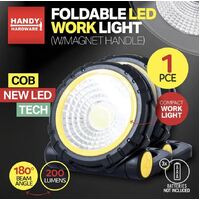 Foldable Compact COB LED Work Light with Magnet Handle- alt image 1