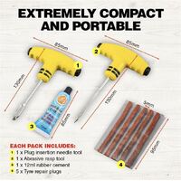 Premium 8pc Tyre Repair Kit- alt image 1
