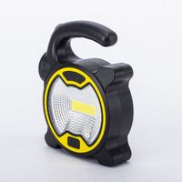 2-in-1 COB Portable Battery Operated LED Worklight- alt image 1