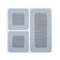 Insect Screen Adhesive Repair Sheets 6pc Black (2pc 10cm x 5cm, 4pc 5cm X 5cm)- alt image 1