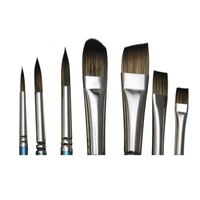 Mont Marte Paint Brush Set - Oil Brushes In Wooden Box 7pc- alt image 1