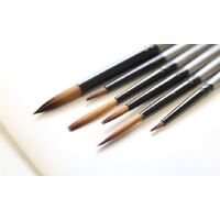 Mont Marte Gallery Series Paint Brush Set - Acrylic 6pc- alt image 1