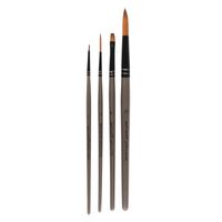 Mont Marte Gallery Series Paint Brush Set - Acrylic 4pc- alt image 1