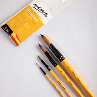 Mont Marte Gallery Series Paint Brush Set - Acrylic 4pc- alt image 1