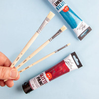 Mont Marte Discovery Assorted Paint Brush Set - 3pc- alt image 1