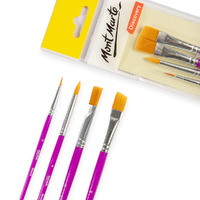 Mont Marte Discovery Assorted Brush Set 4pc- alt image 1
