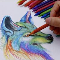 Mont Marte Premium Woodless Colour Pencils 24pc- alt image 1