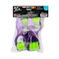 Mont Marte Kids Clay Pattern Tool Set 4pc- alt image 1