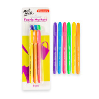 Mont Marte Discovery Fabric Markers 6pc- alt image 1