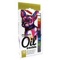 Mont Marte Oil Pastels 12pc- alt image 1