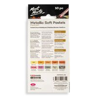 Mont Marte Premium Metallic Soft Pastels 10pc- alt image 1