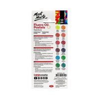 Mont Marte Fluoro Oil Pastels 12pc- alt image 1
