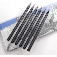 Mont Marte Woodless Graphite Pencils 6pc- alt image 1