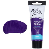 Mont Marte Signature Acrylic Paint 75ml Tube - Purple- alt image 1