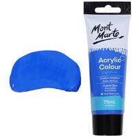 Mont Marte Signature Acrylic Paint 75ml Tube - Cobalt Blue- alt image 1