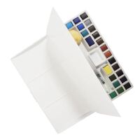 Mont Marte Premium Paint Set - Watercolour Half Pan w/Water Brush 40pc- alt image 1