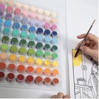 Mont Marte Signature Paint Set - Vivid Colours Acrylic Paint 80pc- alt image 1